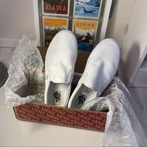 BRAND NEW WHITE VANS